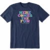 Men's Wordsmith Here Comes The FunCrusher Tee