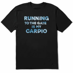 Men's Wordsmith Running To The Gate Short SleeveTee