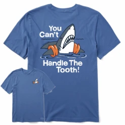 Men's You Can't Handle The Tooth SharkCrusher Tee