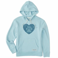 Women's Animal Heart Simply True Fleece Hoodie