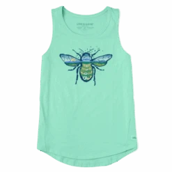 Women's Beescape High-Low Crusher Tank