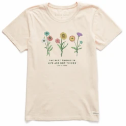 Women's Best Things Wildflowers Short SleeveTee