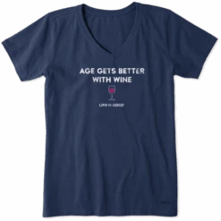 Women's Better With Wine Crusher Vee