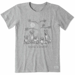 Women's Dog Lover Tree Crusher Tee