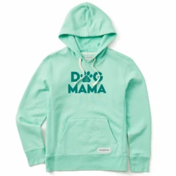 Women's Dog Mama Simply True Fleece Hoodie