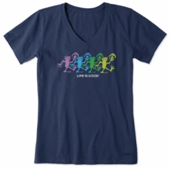 Women's Frogshroom Dance Short SleeveVee