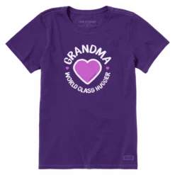Women's Grandma World Class Hugger Short SleeveTee
