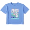 Women's Groovy La Via Est Belle ParisBoxy Crusher Tee