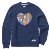 Women's Heart Of Cats Simply True Fleece Crew