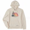 Women's Here Comes The Sun Rainbow Simply True Fleece Hoodie