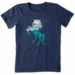 Women's Horsescape Crusher Tee