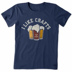 Women's I Like Crafts Short Sleeve Tee