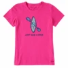 Women's Just Add Water Pattern KayakCrusher Tee
