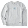 Women's LIG Daisy Simply True Fleece Crew