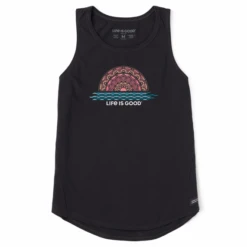 Women's LIG Sundala Sleeveless High-Low Crusher Tank
