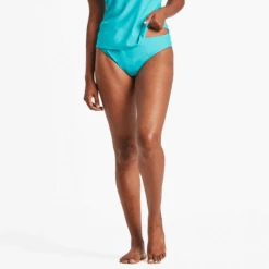 Women's Life Is Good Solid Classic Bikini Swimsuit Bottom