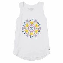 Women's Lily Tulip Circle High-Low Crusher Tank