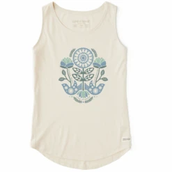 Women's Nordic Mirror Natural Beauty Sleeveless High-LowTank