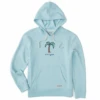 Women's Palm Tree Simply True Fleece Hoodie