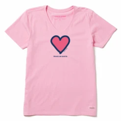 Women's Peace On Earth HeartCrusher Vee