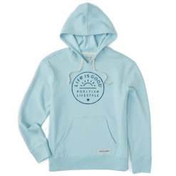 Women's Positive Rising Sun Simply True Fleece Hoodie