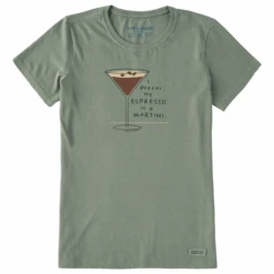 Women's Quirky Prefer My Espresso In A MartiniCrusher Tee