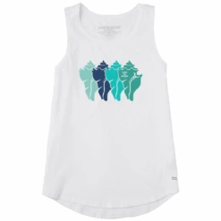 Women's Rally Conch Shell Sleeveless High-LowTank