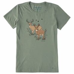 Women's Realaxed Deer FriendsCrusher Tee