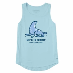 Women's Sea Lion Just Add Water High-Low Crusher Tank
