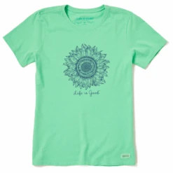 Women's Sketchy Sunflower Short SleeveTee