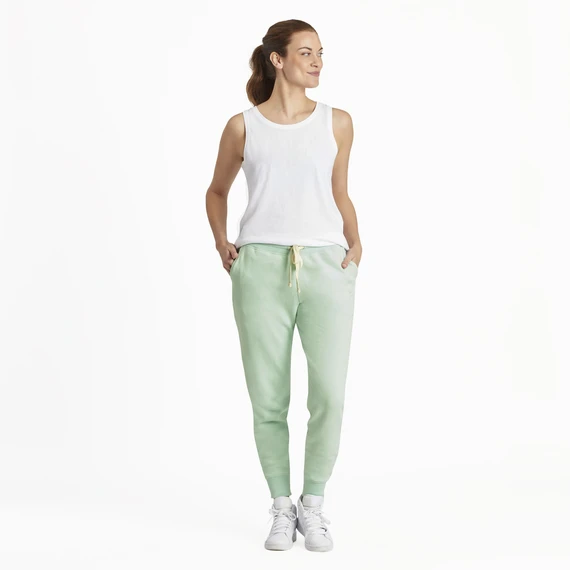 Women's Solid Simply True Fleece Jogger - Image 5