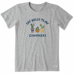 Women's Succulent Co-Worker Crusher Tee