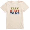Women's Talk Dirty Martini Short SleeveTee