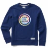 Women's Tie Dye Coin Simply True Fleece Crew