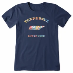 Women's Tie Dye Tennessee Crusher Tee