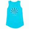 Women's Tribal Shell Sleeveless High-Low Crusher Tank