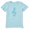 Women's Trippin G Clef Crusher Tee