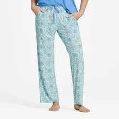 Women's Turtle Mandala Pattern Lightweight Sleep Pant