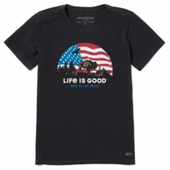 Women's Western Skies Bison Short SleeveTee