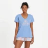 Women's Wildflower Hike Snuggle Up Relaxed Sleep Vee