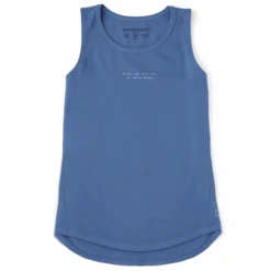 Women's Wordsmith Quirky Love Cats Sleeveless High-Low Crusher Tank